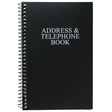 Mead Telephone Address Book Mini 4 X 3inches Vinyl Assorted Color for sale online